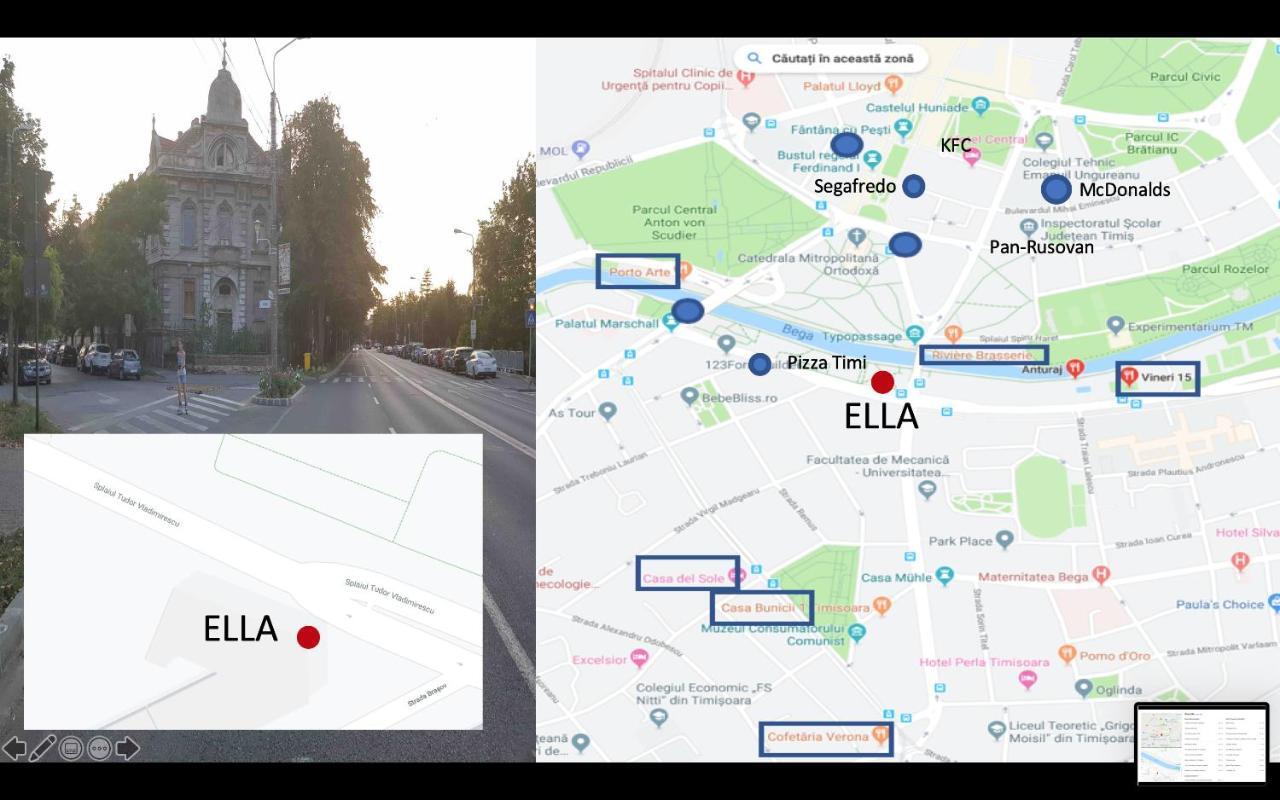 Ella Apartment Timisoara No11 المظهر الخارجي الصورة